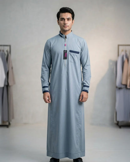 Premium designer Blue thobe