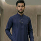 Premium Designer Navy Blue Thobe