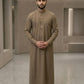 Premium Designer Brown Thobe