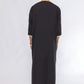 Black Morocan golden Embroidery Thobe
