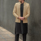 GOLDEN PRINCE COAT MOTIVE EMBROIDERY