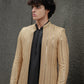 GOLDEN PRINCE COAT MOTIVE EMBROIDERY