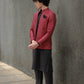 MAHROON PRINCE COAT JACKARD TUXEDO