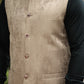TEXTURED GOLDEN WAIST COAT