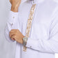 White Embroidery Saudi Thobe