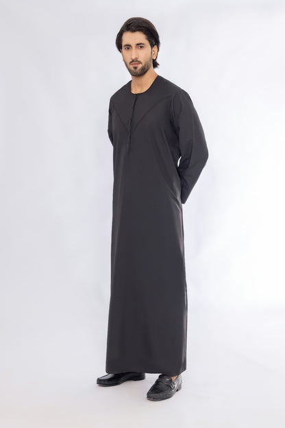 Black Emirati Thobe