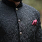 BLACK PRINCE COAT EMBROIDERY