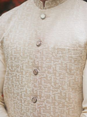 TEXTURED ROYAL WAIST COAT