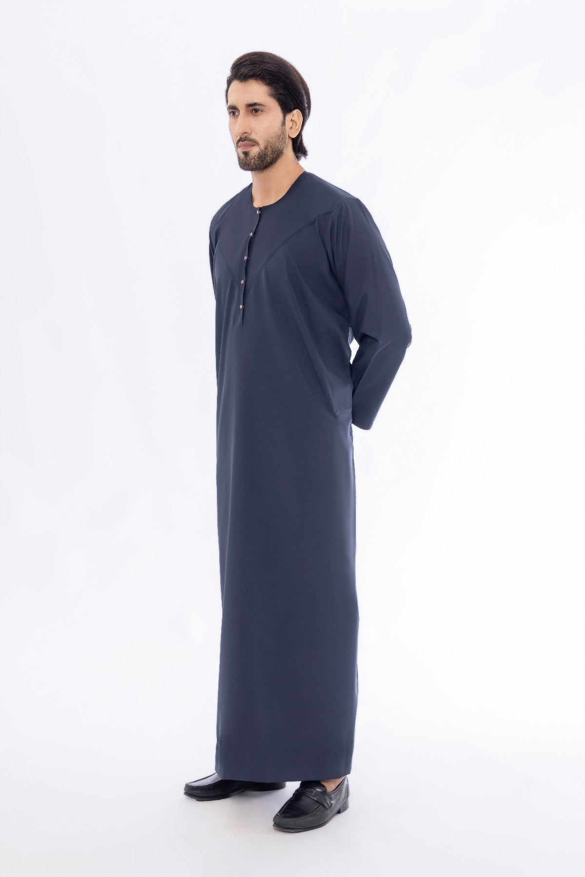 Navy Blue Emirati Thobe