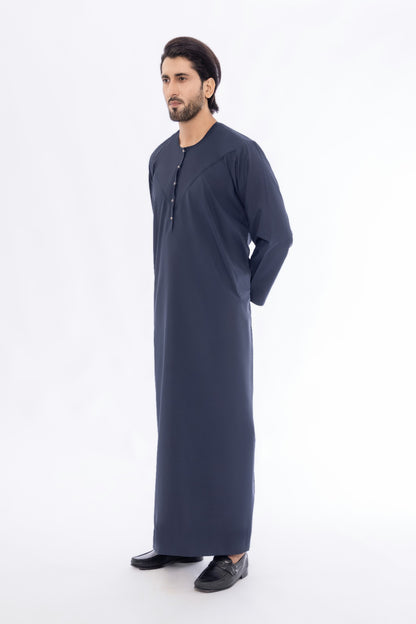 Navy Blue Emirati Thobe