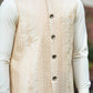 GOLDEN EMBROIDERED WAISTCOAT