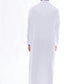 White Embroidery Saudi Thobe