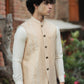 GOLDEN EMBROIDERED WAISTCOAT