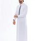 White Embroidery Saudi Thobe