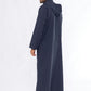 Blue Hoody Thobe