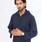 Blue Hoody Thobe