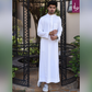 Plain White Saudi Thobes
