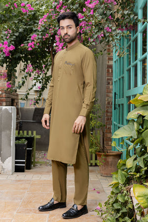 Blended Caramel Kameez Shalwar