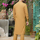 Blended Light Mustard Kameez Shalwar