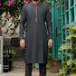 Embroidered Soft Blue Kameez Shalwar