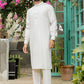 Textured Cream Kameez Shalwar