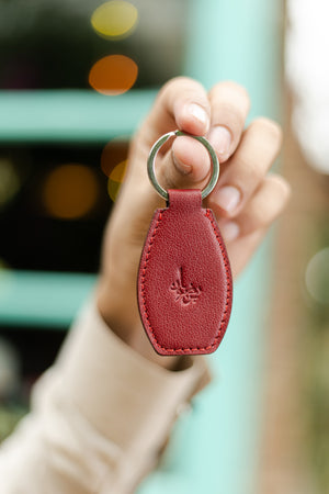 Ballast Red Keychain