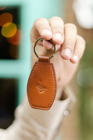 Ballast Tan Keychain