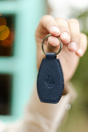 Keel Blue Keychain