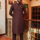 Mehroon Blended Kameez Shalwar