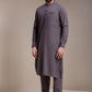 Dark Purple Kameez Shalwar