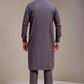 Dark Purple Kameez Shalwar