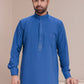 Royal Blue Embroidered Thobe