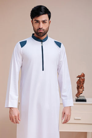 White Designer Thobe