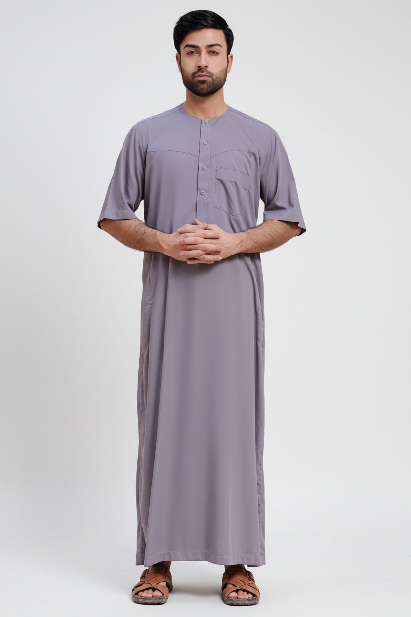 Al Layl – Light Purple Emarati Thobe