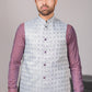 Grey Jackard Waist Coat