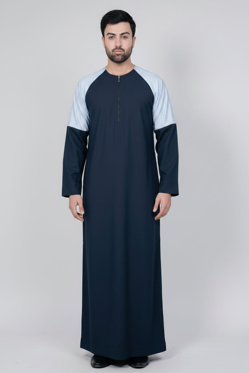 Blue GenZ Designer Thobe