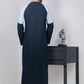 Blue Designer Round Neck Thobe