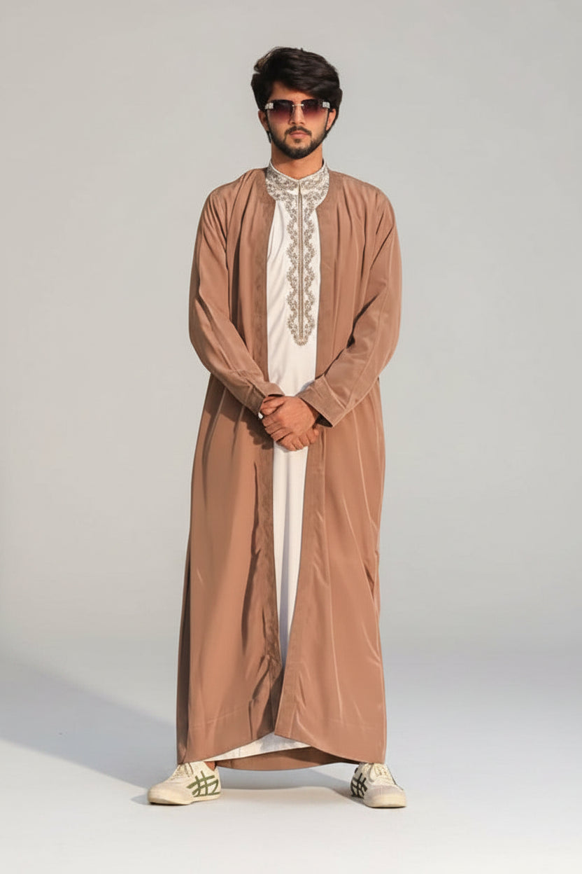 Al Tuhfa – Premium Thobe With Ghone