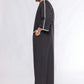 Black Morocan Embroidery Thobe