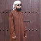 Plain Light Brown Saudi Thobes