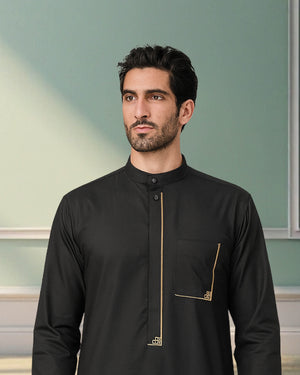 Black designer thobe