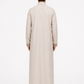 Beige Kuwaiti Designer Thobe