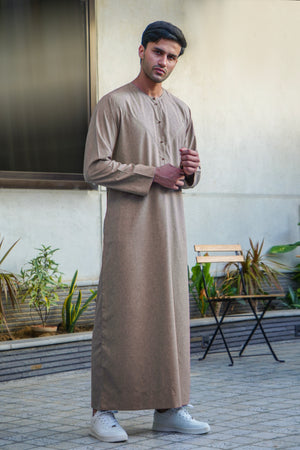 Light Brown Emartai Thobe