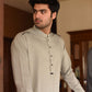 LIGHT GREY-KAMEEZ SHALWAR