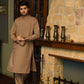 BROWN-KAMEEZ SHALWAR