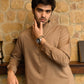 BROWN-KAMEEZ SHALWAR
