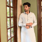 SILVER GREY-KAMEEZ SHALWAR