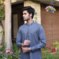 GREY COLOR-KAMEEZ SHALWAR