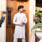SILVER COLOR-KAMEEZ SHALWAR