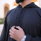 Black Hoody Thobe